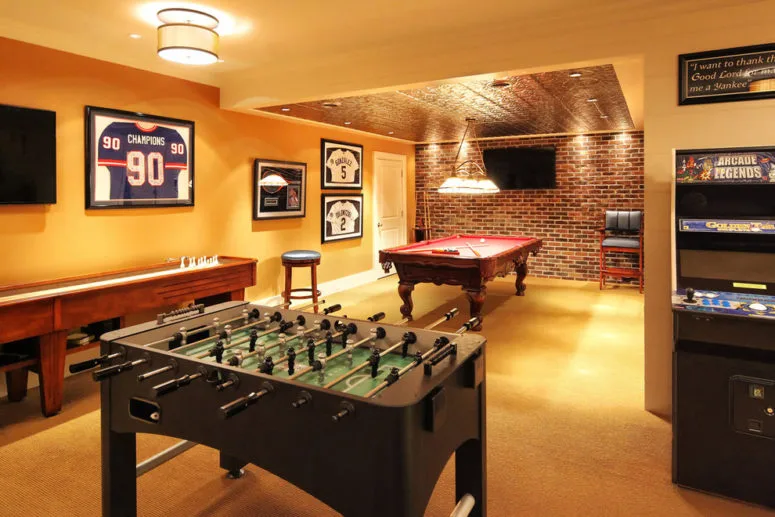 Basement Game Zone Furniture Tables