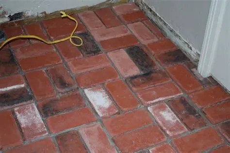 Faux Brick Or Stone Flooring