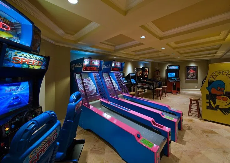 Basement Game Room By Saww Group