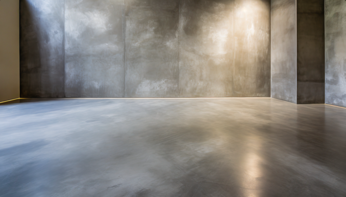 Polished Concrete Basement Floor A Glossy And Contemporary Concrete Floor With A Mirror Like Finish
