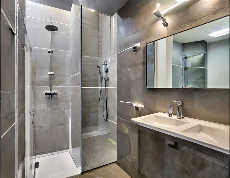 Basement Modern Bathroom Shower – Tips For Small Spaces