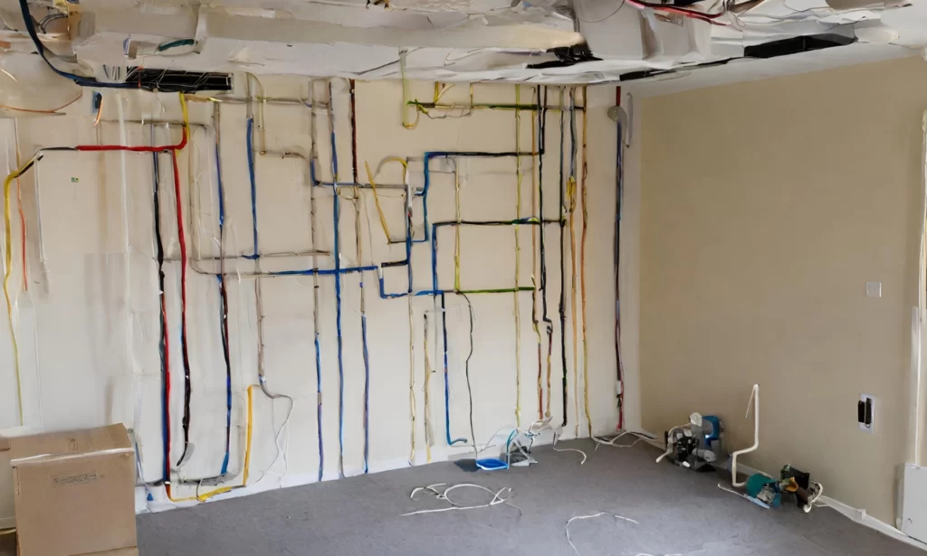 Do Make Room For Wires And Pipes In New Walls